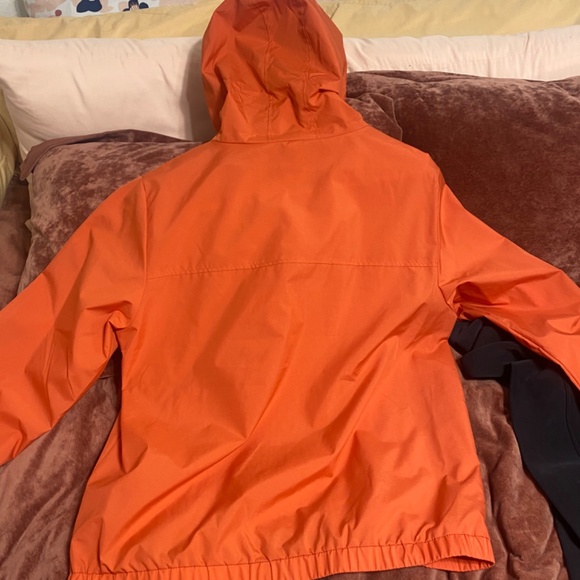 Vans Orange Windbreaker Hoodie - Picture 2 of 2